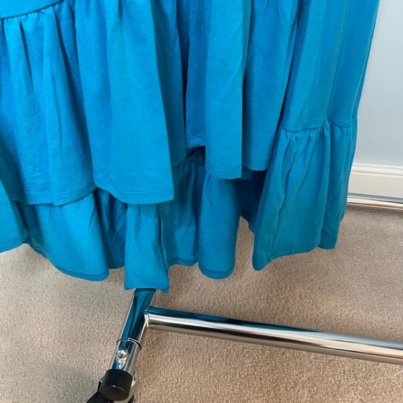 Torrid size 1 turquoise maxi dress - Picture 5 of 5